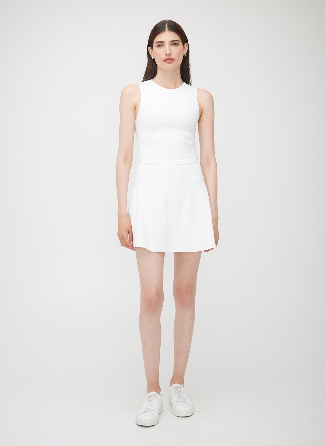 Corsica Longline Bra Tank ?? | S || Bright White